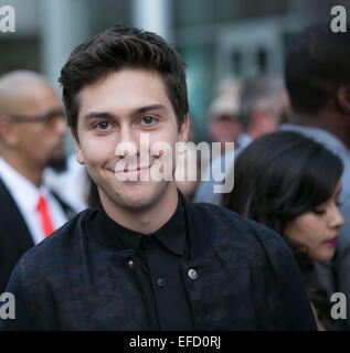 Special screening of 'Behaving Badly' held at ArcLight Cinemas - Arrivals  Featuring: Nat Wolff Where: Los Angeles, California, United States When: 29 Jul 2014 Stock Photo