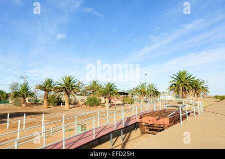 Old Ghan Railway, Marree, Oodnadatta Track, South Australia, Australia Stock Photo