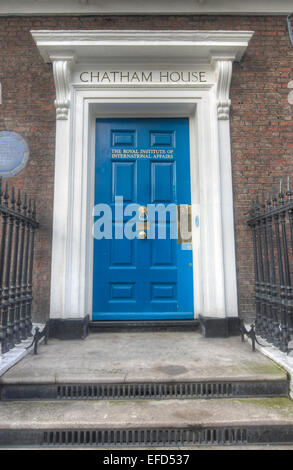 Chatham House, the Royal Institute of International Affairs, Stock Photo