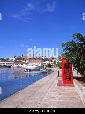 St.George's Harbour, St.George's, Saint George Parish, Grenada, Lesser Antilles, Caribbean Stock Photo