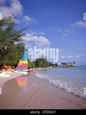 Rockley (Accra) Beach, Christ Church Parish, Barbados, Lesser Antilles, Caribbean Stock Photo