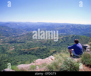 Valley of a Thousand (1000) Hills, Pietermaritzburg, KwaZulu-Natal Province, Republic of South Africa Stock Photo