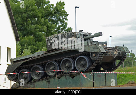 Tanks at Normandy Beaches Stock Photo