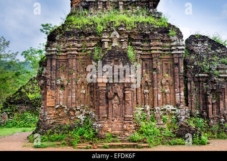 Temple ruin of the My Son complex, Vietnam, Asia Stock Photo