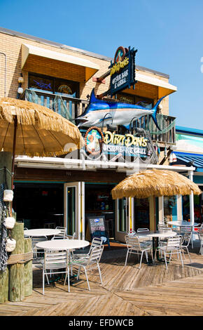 Dirty Don's Oyster Bar and Grill in Myrtle Beach, South Carolina Stock Photo