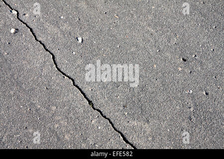 cracked asphalt background Stock Photo