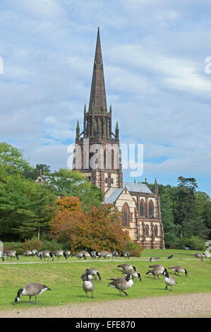 Clumber; park; visitor Centre, Worksop; Nottinghamshire; UK Stock Photo