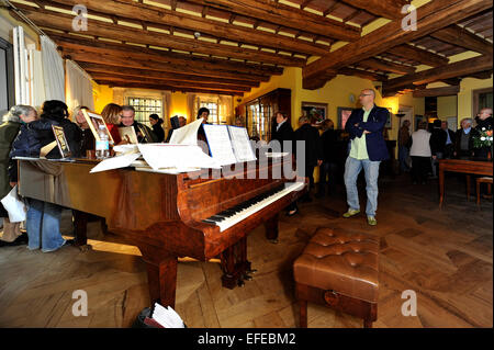 The House of Luciano Pavarotti: home museum in Modena Stock Photo