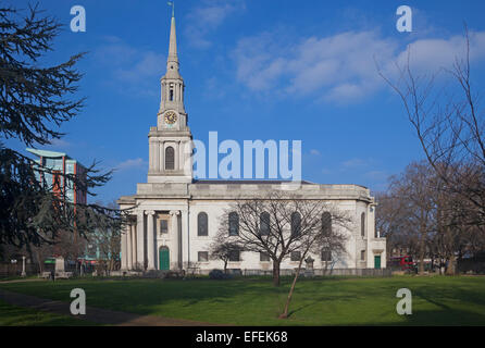 London, Tower Hamlets    All Saints Poplar parish church Stock Photo