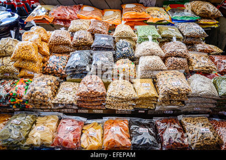 La nourriture coréenne, légumes marinés dans un marché à Séoul, Corée du  Sud, Asie Photo Stock - Alamy