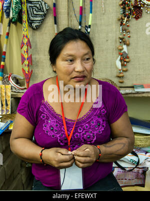 Peruvian Indigenous artisan women .Amazonian women Stock Photo - Alamy