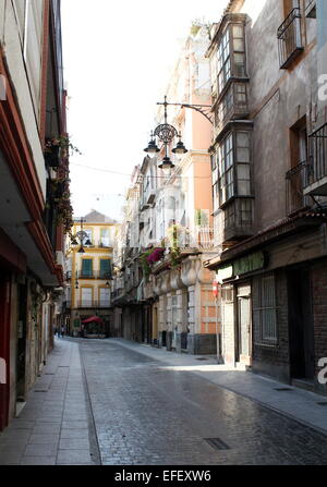 Street scenes from the city center of Cartagena, Murcia Province, Spain Stock Photo