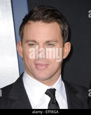 Los Angeles, California, USA. 2nd Feb, 2015. Channing Tatum at arrivals for JUPITER ASCENDING Premiere, TCL Chinese 6 Theatres (formerly Grauman's), Los Angeles, CA February 2, 2015. Credit:  Dee Cercone/Everett Collection/Alamy Live News Stock Photo