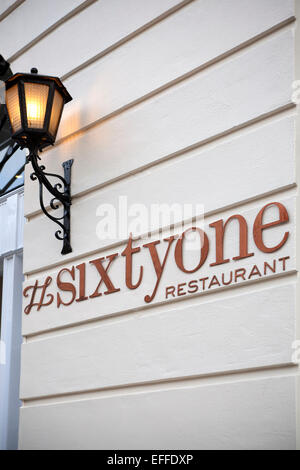 Sixty One Restaurant London Stock Photo