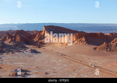 The Valle de la Luna (Moon Valley). Atacama desert, Chile. Stock Photo