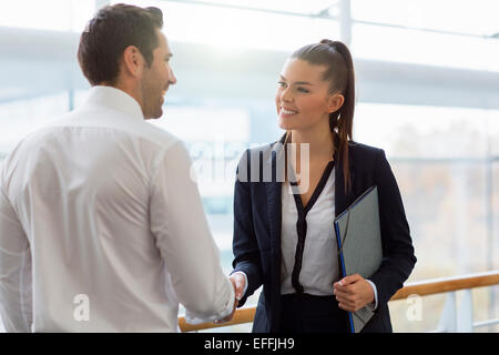 Business people meeting and sharing ideas Stock Photo