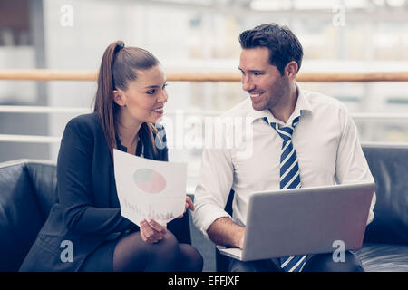 Business people meeting and sharing ideas Stock Photo