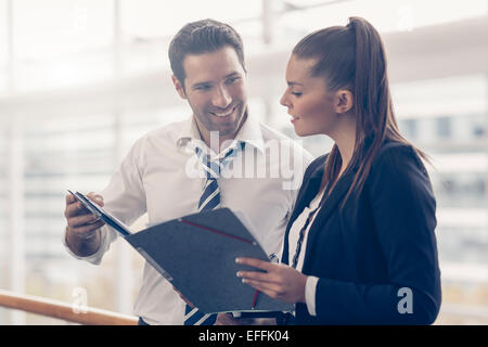 Business people meeting and sharing ideas Stock Photo