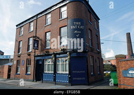 The Fat Cat public house in Kelham island in Sheffield England UK grade II listed building traditional urban inner city pub Stock Photo