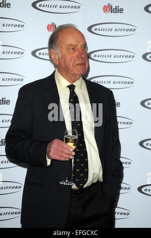 London, UK, 03 February 2015 Geoffrey Palmer attends Oldie of the year award lunch held at Simpson's-in-the-Strand Credit:  JOHNNY ARMSTEAD/Alamy Live News Stock Photo