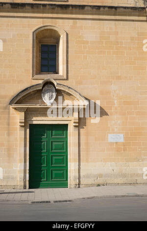 Holy Infirmary at Valletta in Malta Stock Photo