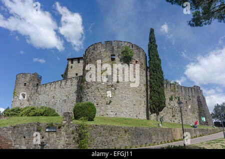 Gorizia Castle, bastion, Gorizia, Friuli-Venezia Giulia, Italy Stock Photo