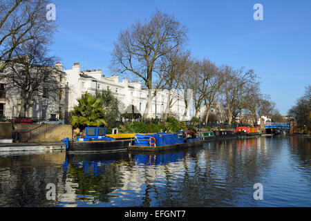 Little Venice, Maida Vale, London, United Kingdom Stock Photo