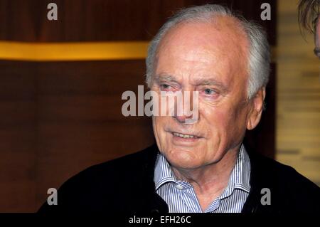 (FILE) - An archive picture dated 22 May 2012 shows the late German soccer coach Udo Lattek attending the ARD TV talkshow 'Menschen bei Maischberger' in Cologne, Germany. Photo: Horst Galuschka/dpa - NO WIRE SERVICE - Stock Photo