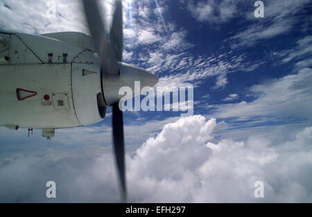 India, airplane Stock Photo