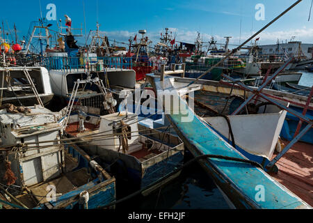 The Harbour, Tangier, Morocco Stock Photo