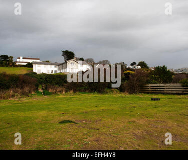 Exclusive village of Rock North Cornwall. Stock Photo