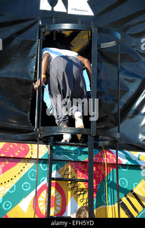 Camp Bestival 2014 - Day Two  Featuring: Laura Mvula Where: Dorset, United Kingdom When: 30 Jul 2014 Stock Photo