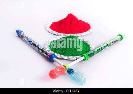 indian Festival holi Color Nobody Stock Photo