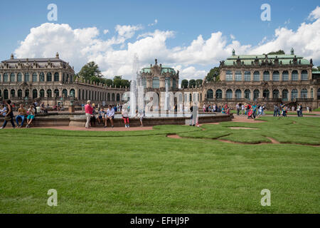 Zwinger Palace, Dresden, Germany,Europe, Stock Photo