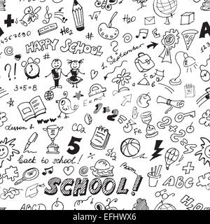 School pattern Stock Photo