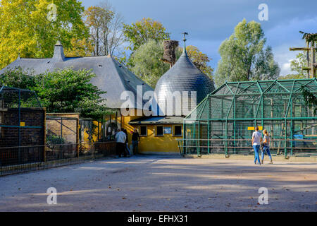 Animal zoo Parc de l'Orangerie park Strasbourg Alsace France Stock Photo