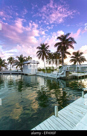 Pool area at Hotel Resort Casa Morada, Islamorada, Florida Keys, Florida, USA Stock Photo