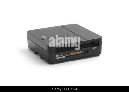 card reader on white background Stock Photo