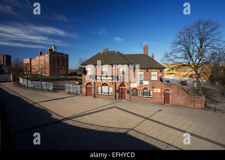 The Wanderer Public House near Molineux stadium in Wolverhampton West Midlands England UK Stock Photo