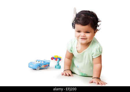 1 indian Beautiful baby Stock Photo