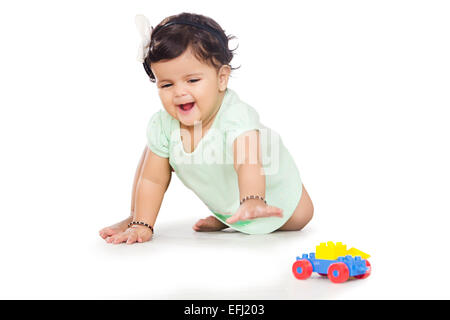 1 indian Beautiful baby Stock Photo