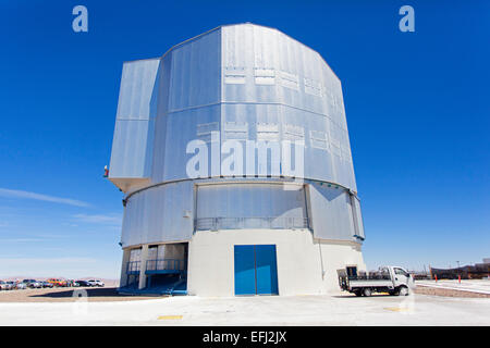 VLT (Very Large Telescope). Cerro Paranal, Atacama desert. Chile. Stock Photo