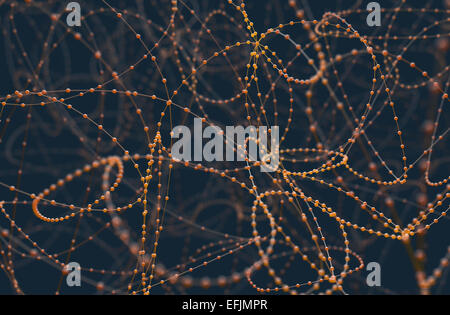 Abstract background of pipes and connections. Stock Photo