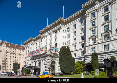 FAIRMONT HOTEL SAN FRANCISCO CALIFORNIA USA Stock Photo