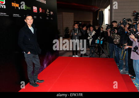 Nick Cheung at the 34th Hongkong Film Awards Presentation Ceremony in Hongkong, China on 05 February, 2015. Stock Photo