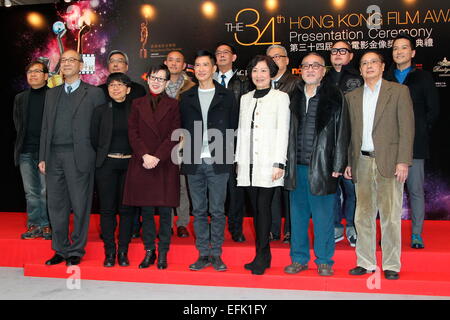 Nick Cheung at the 34th Hongkong Film Awards Presentation Ceremony in Hongkong, China on 05 February, 2015. Stock Photo