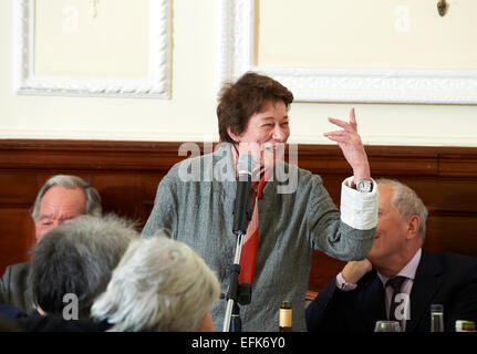 Bridget Riley - Stripe Artist of the Year at The Oldie of the Year Awards 2015 Stock Photo