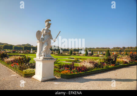 HANOVER - OCTOBER 6: The Herrenhausen Gardens on October 6, 2014 in Hanover, Germany. Stock Photo