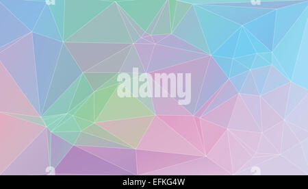 Pastel polygon geometric with  triangle parametric shape Stock Photo