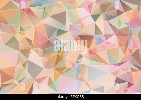 Pastel polygon geometric with  triangle parametric shape Stock Photo